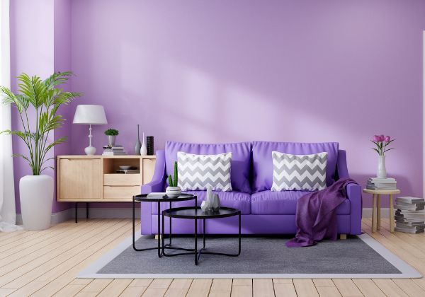 lighter-colored furniture living room