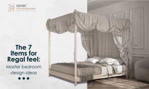 The 7 items for Regal feel: Master bedroom interior design ideas