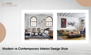 Modern vs Contemporary Interior Design Style