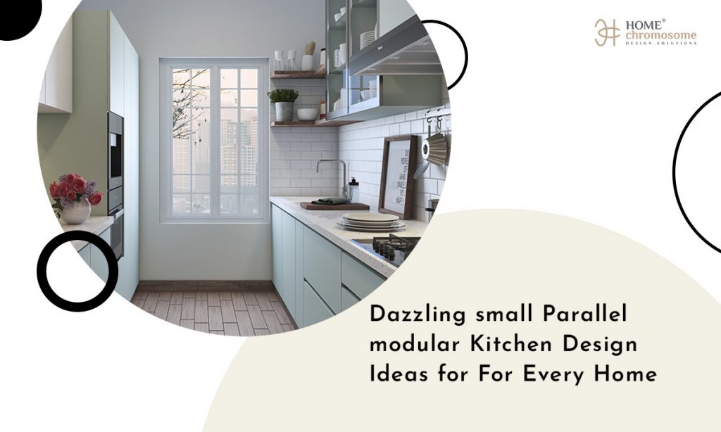 small Parallel Modular Kitchen Design