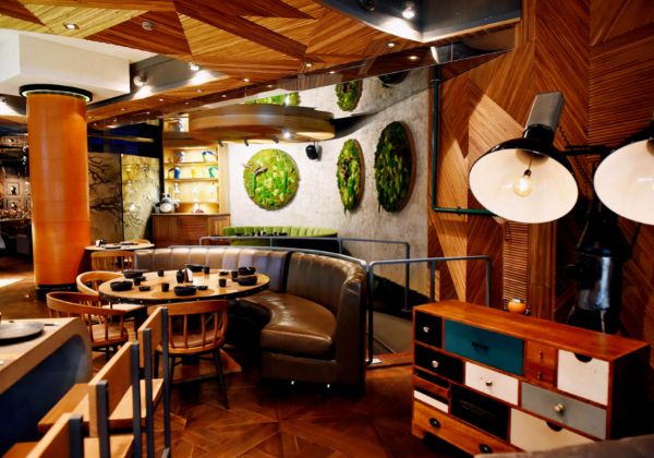 creative restaurant interior design 
