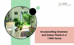 Incorporating Greenery and Indoor Plants in a 1 BHK Home