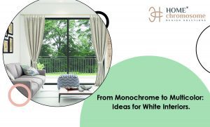 From Monochrome to Multicolor: Curtain Ideas for White Interiors